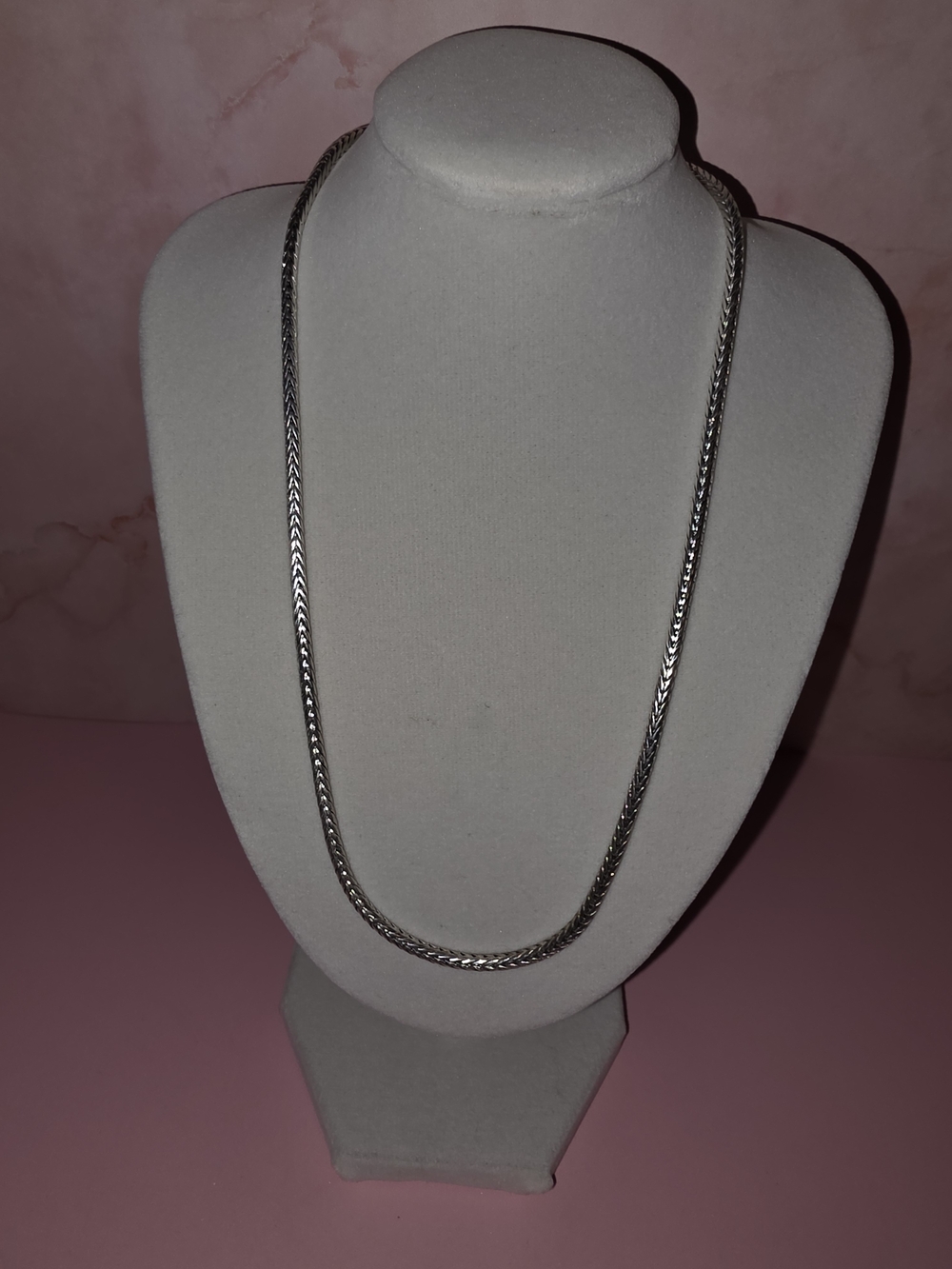 Classic Silver Chain Necklace - Silver